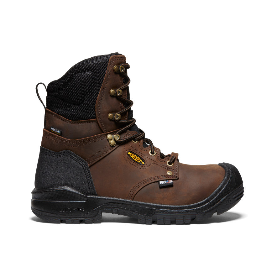 Insulated waterproof pull on work boots online