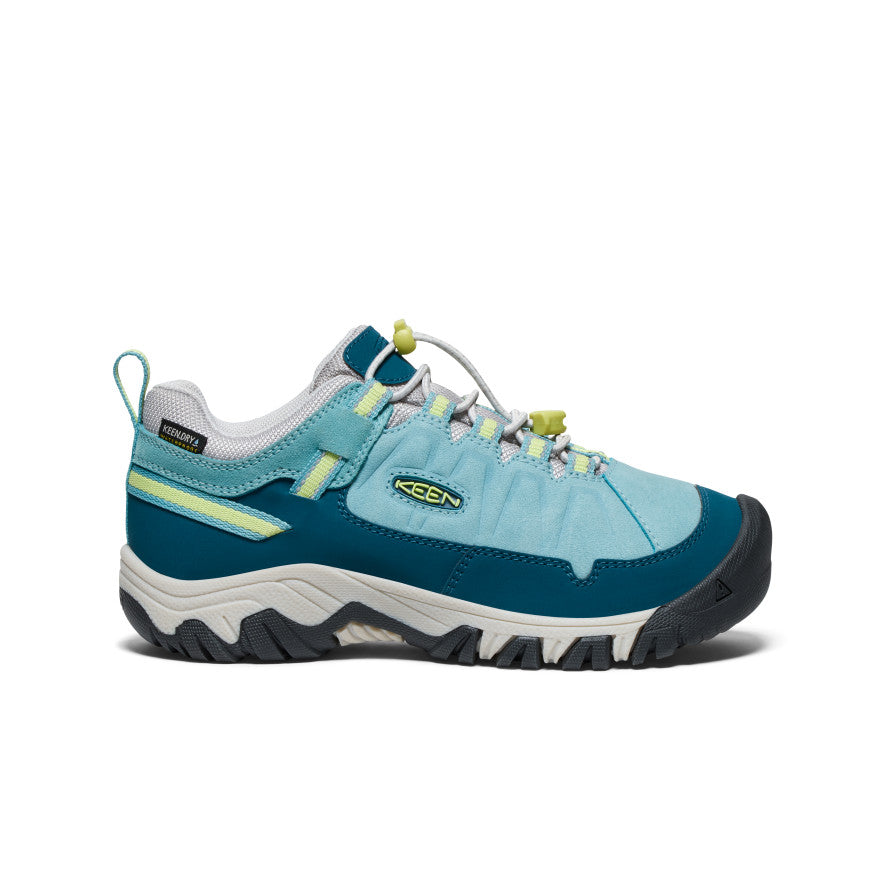 Big Kids Targhee IV Waterproof Hiking Shoe Reef Waters Daiquiri Green