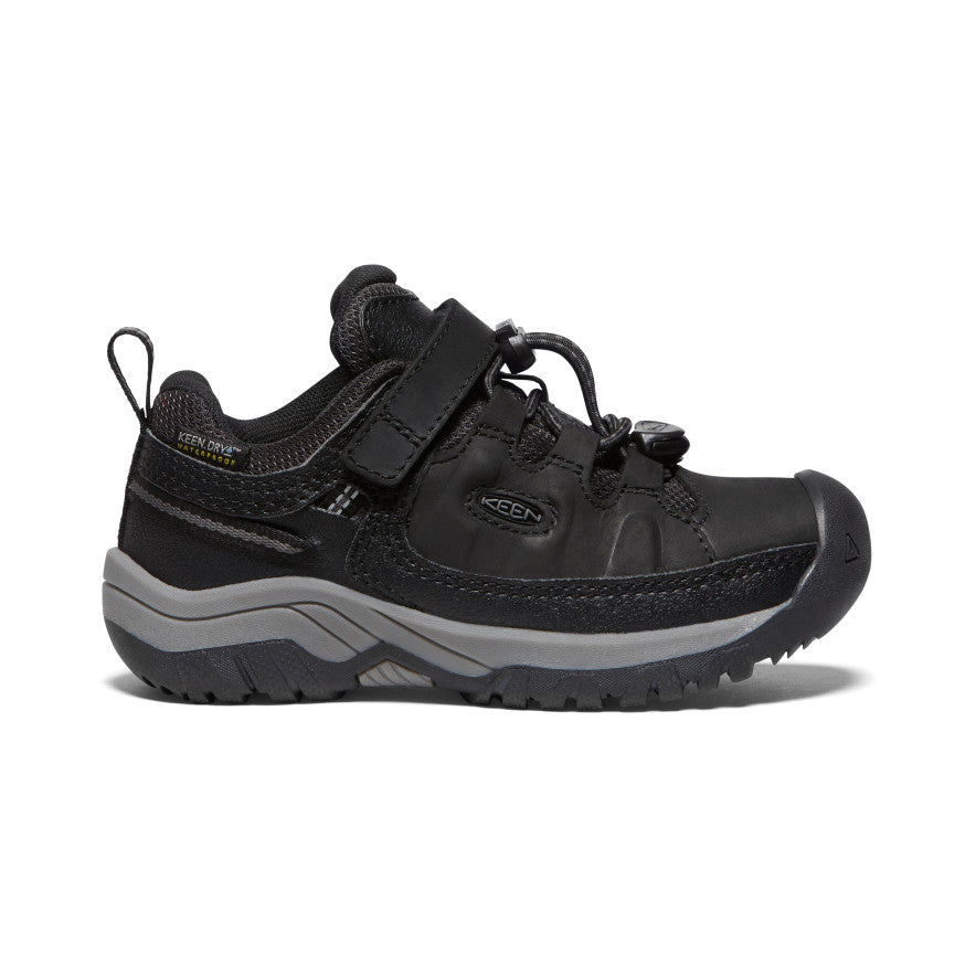 Little Kids' Waterproof Black Hiking Shoes - Targhee Low WP | KEEN Footwear