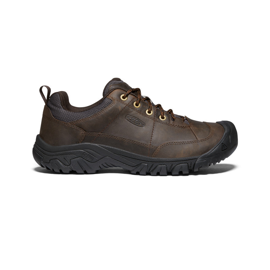 Men's Wide Brown Leather Oxfords - Targhee III | KEEN Footwear