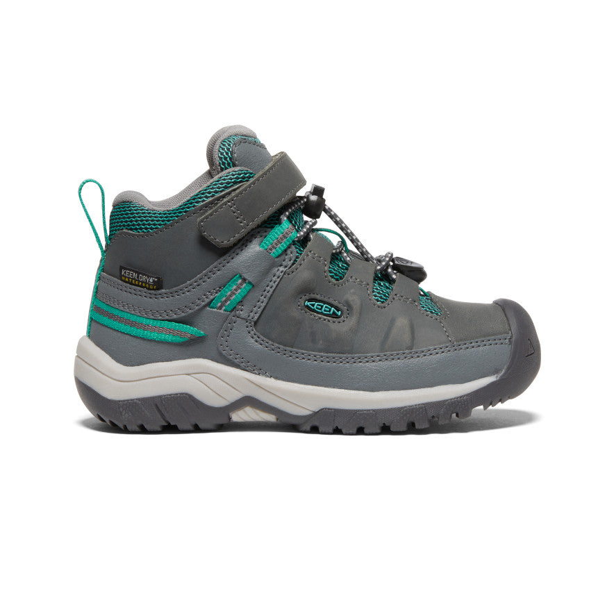 Little Kids' Grey Hiking Boots - Targhee Mid WP | KEEN Footwear