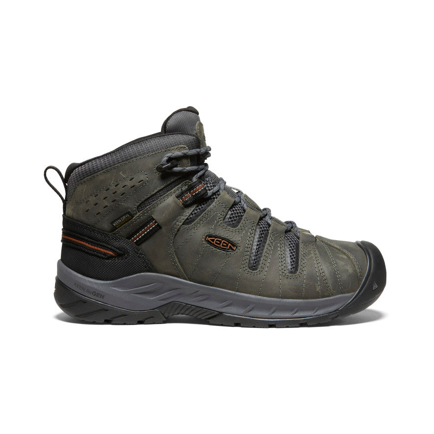 Men's Soft Toe Waterproof Work Boots - Flint II | KEEN Footwear