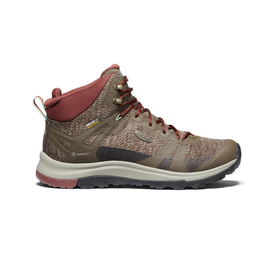 Women's Brown Hiking Boots - Terradora II Mid WP | KEEN Footwear