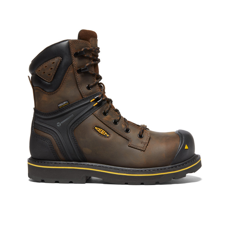 Carbon-Fiber Toe Brown Work Boots - CSA Abitibi II | KEEN Footwear