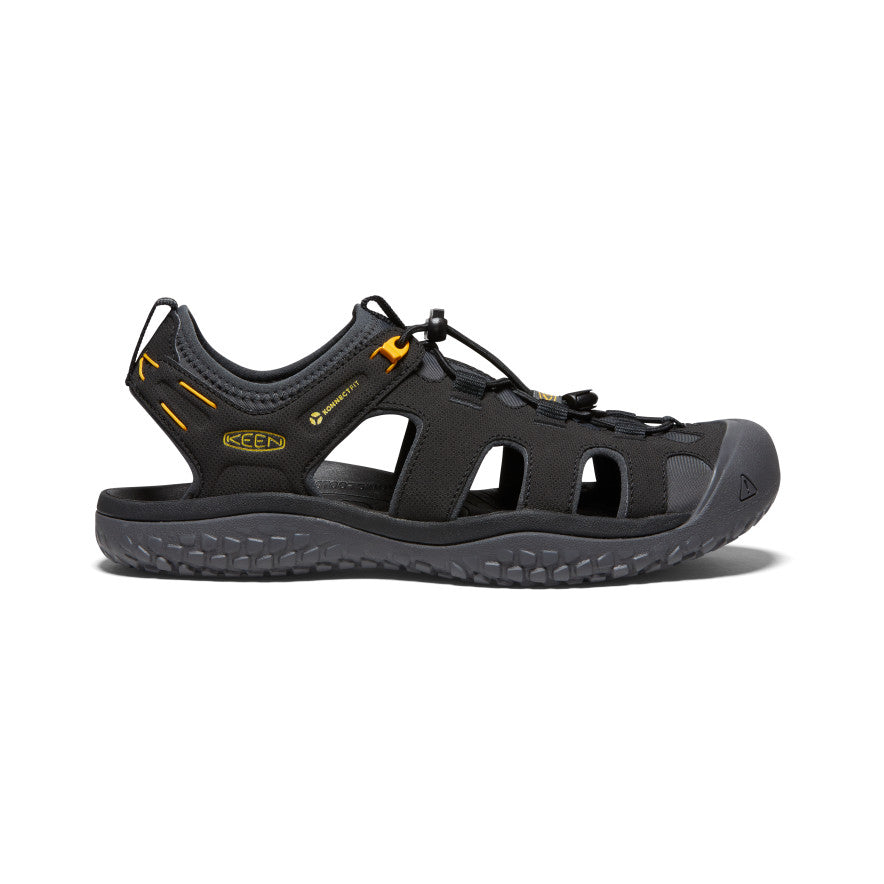 Men's Black Water Hiking Sandals - SOLR | KEEN Footwear