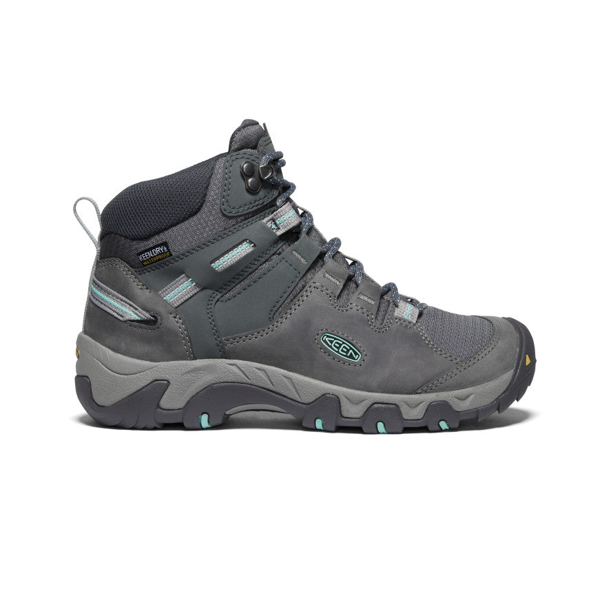 Women's Grey Hiking Boots - Steens Mid WP | KEEN Footwear